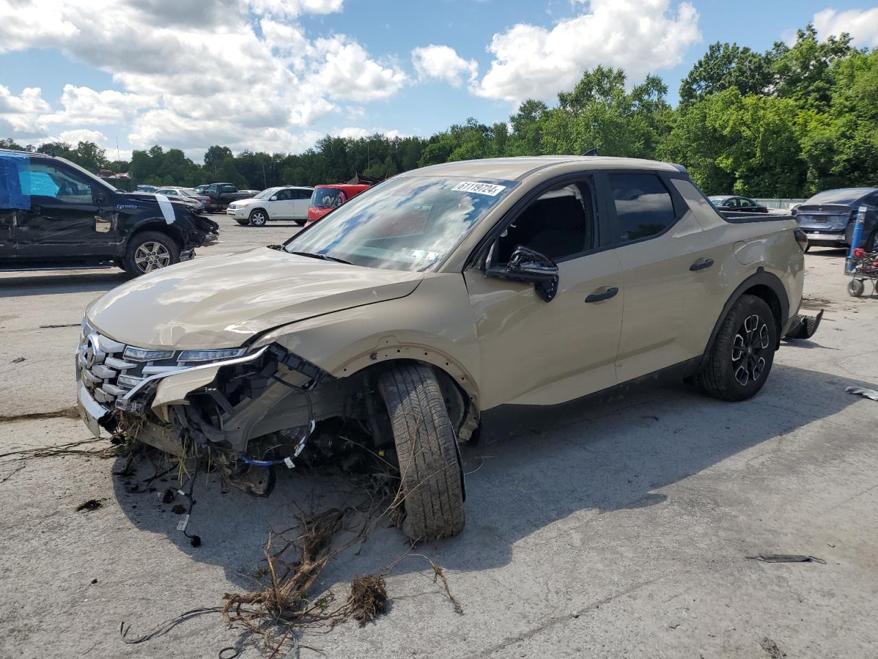 2024 Hyundai Santa Cruz Sel VIN: 5NTJBDAE9RH098964 Lot: 61119724