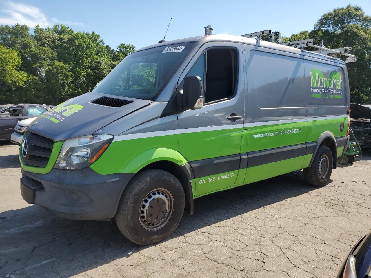 2015 Mercedes-Benz Sprinter 2500 VIN: WD3PE7DC9F5999639 Lot: 58490604