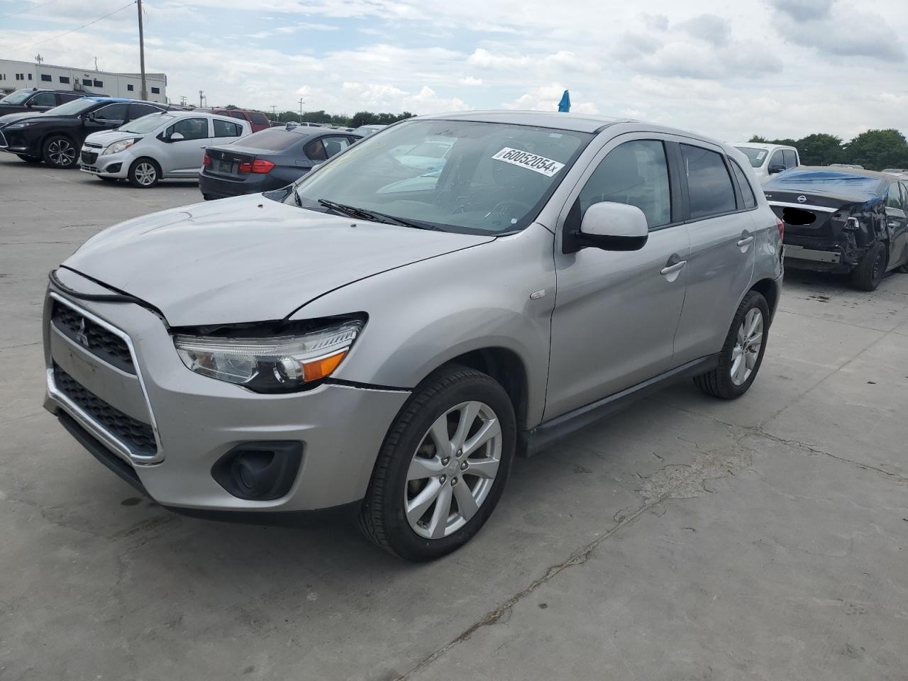 2014 Mitsubishi Outlander Sport Es vin: 4A4AP3AU8EE010376