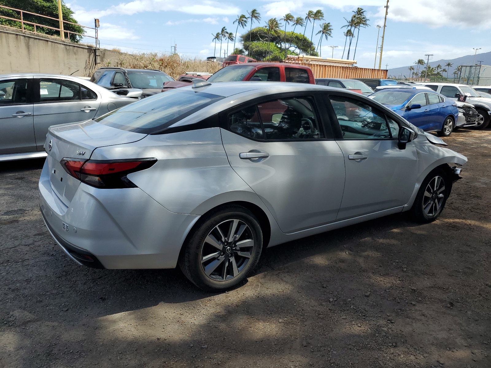 2021 Nissan Versa Sv vin: 3N1CN8EVXML845287