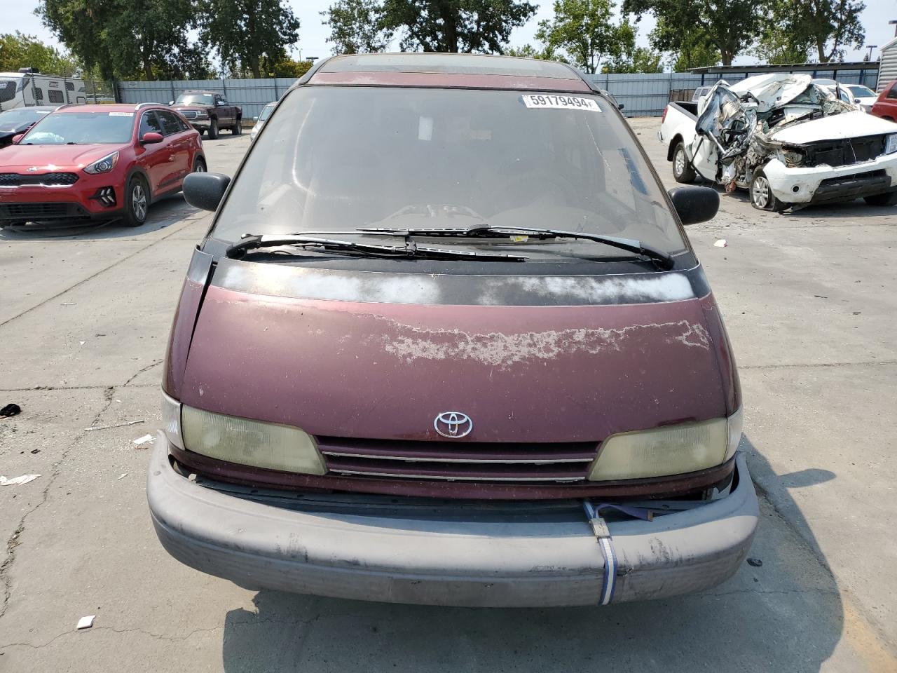 1991 Toyota Previa Le VIN: JT3AC12R9M0048488 Lot: 59179494