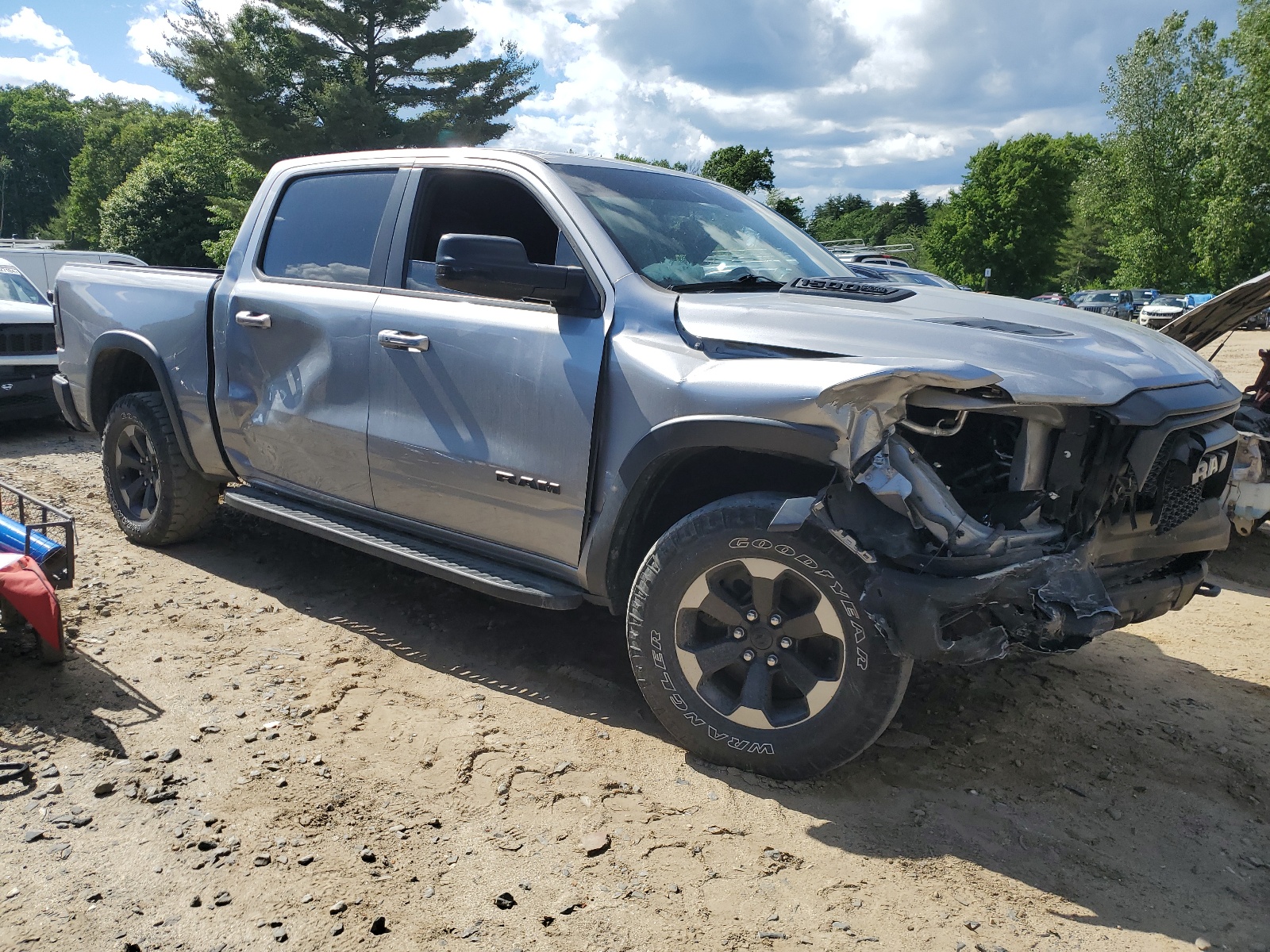 2019 Ram 1500 Rebel vin: 1C6SRFLT5KN857970