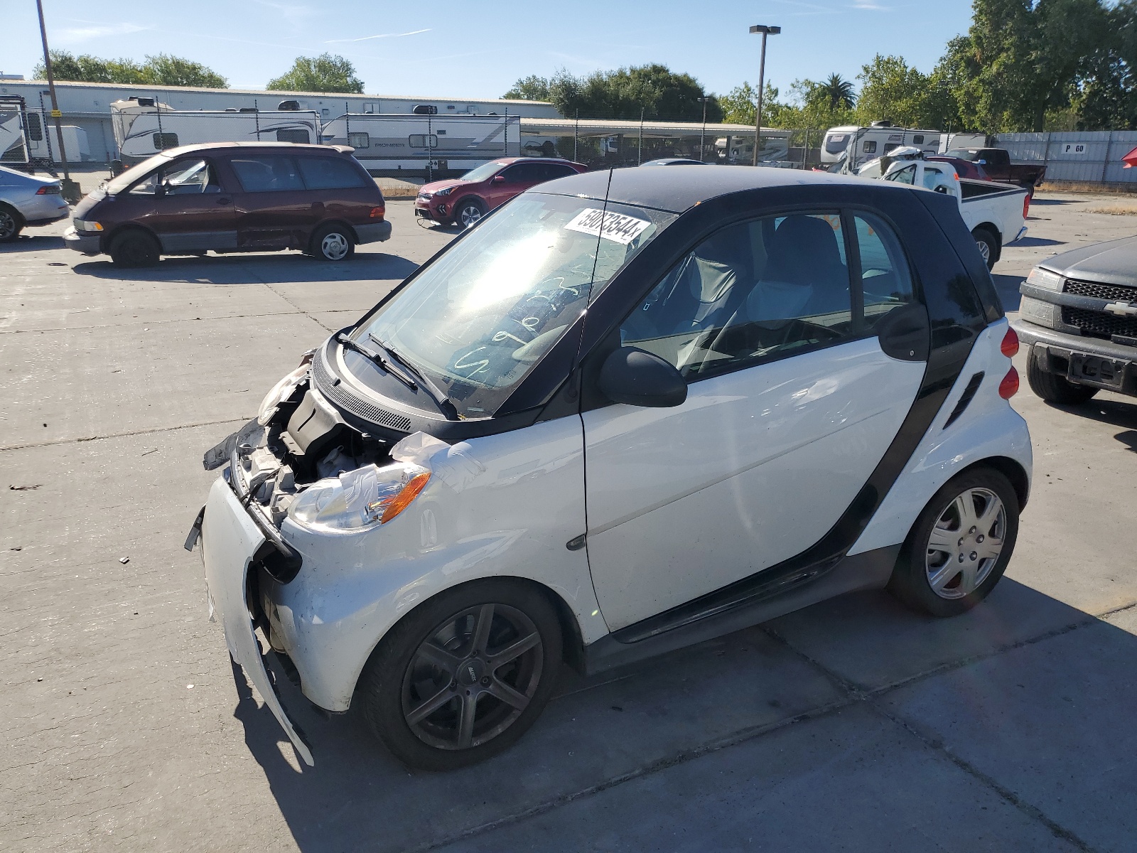 2013 Smart Fortwo Pure vin: WMEEJ3BAXDK680298