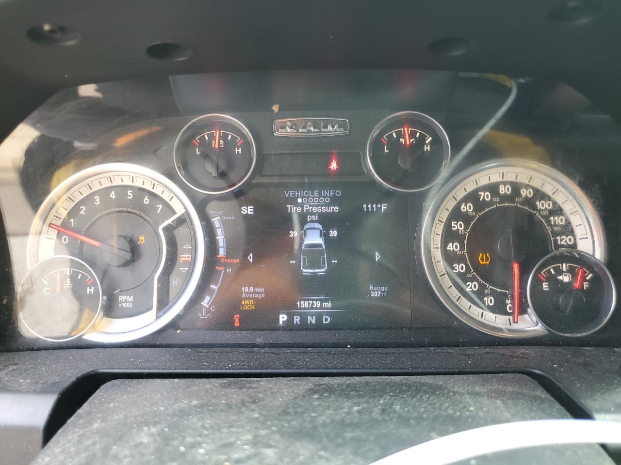 2017 Ram 1500 Slt VIN: 1C6RR7LG9HS727434 Lot: 59121644