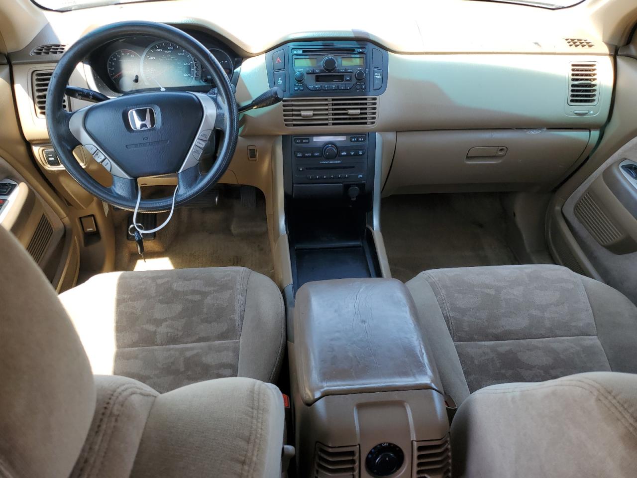 2005 Honda Pilot Ex VIN: 2HKYF18465H508157 Lot: 59298474