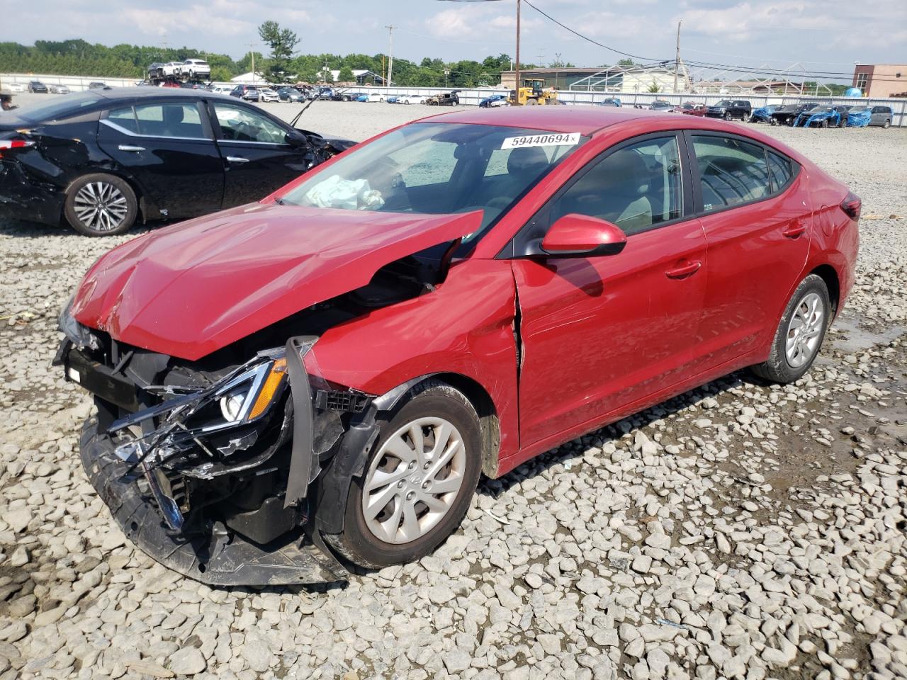 5NPD74LF3KH441079 2019 HYUNDAI ELANTRA - Image 1