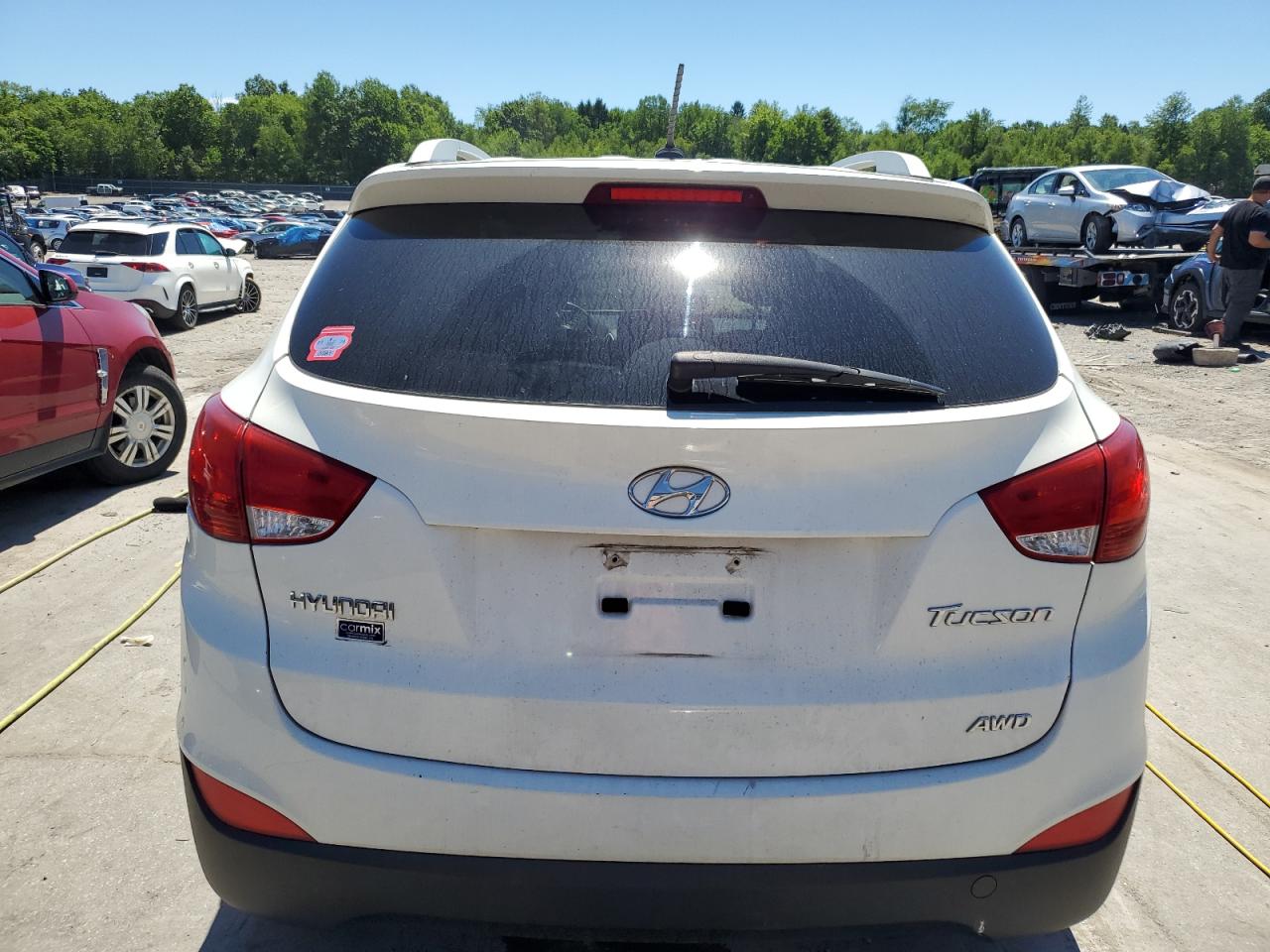 2013 Hyundai Tucson Gls VIN: KM8JUCAC0DU629142 Lot: 60801824