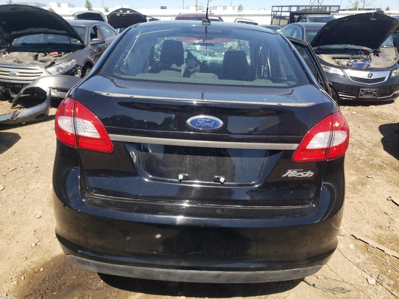 2012 Ford Fiesta Se VIN: 3FADP4BJ1CM105180 Lot: 59144974