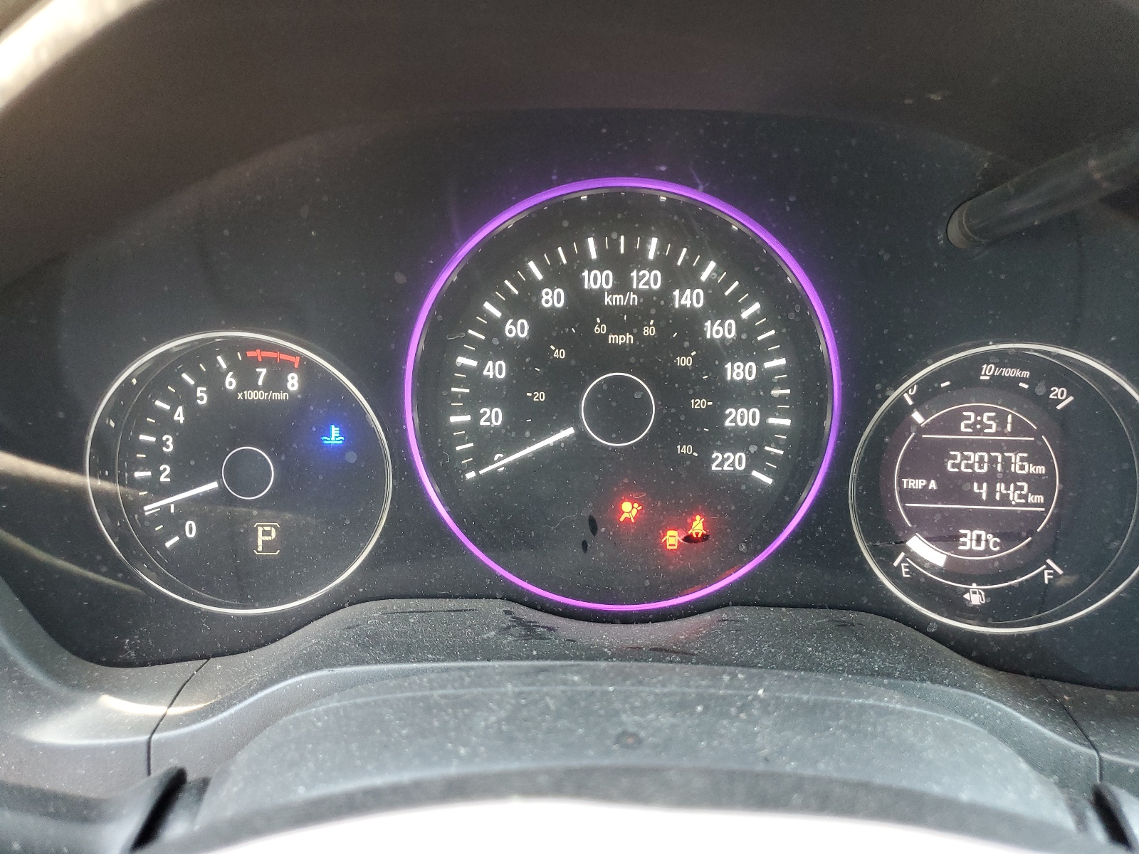 3CZRU6H38GM102449 2016 Honda Hr-V Lx