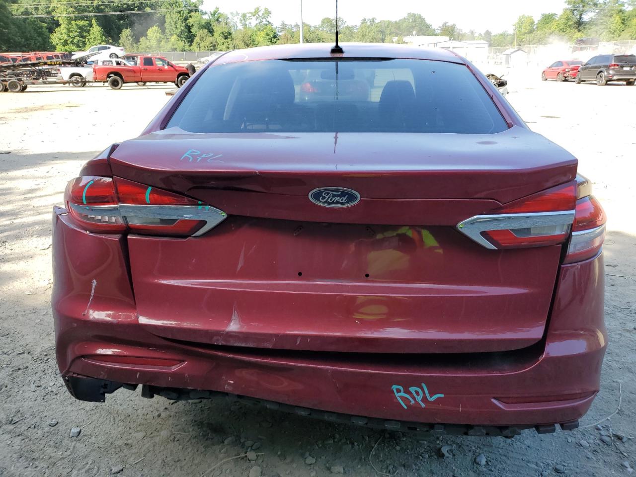2019 Ford Fusion S VIN: 3FA6P0G7XKR162669 Lot: 92043085