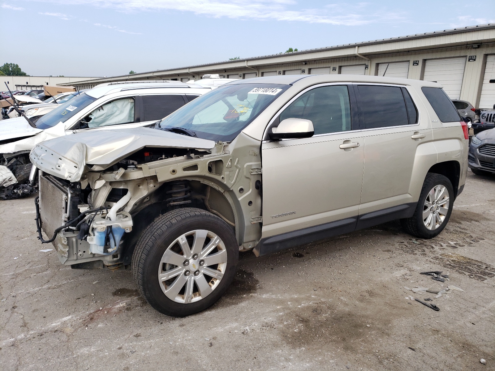 2013 GMC Terrain Sle vin: 2GKALMEK8D6409619