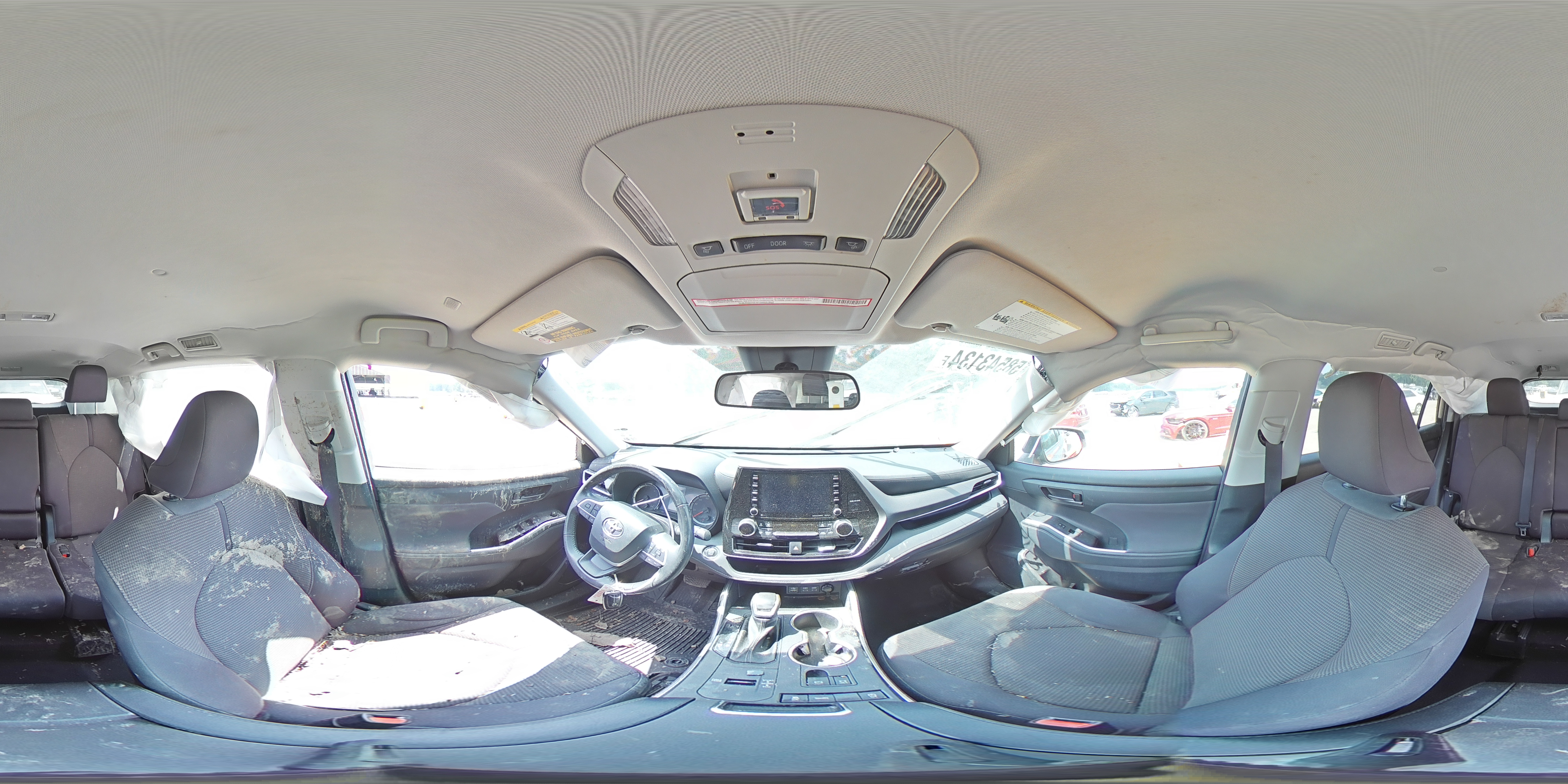 2022 Toyota Highlander L VIN: 5TDZZRAH0NS120620 Lot: 58543134