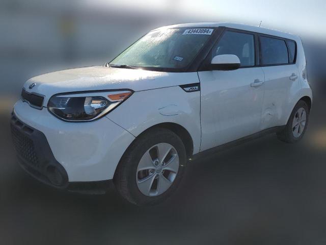  KIA SOUL 2016 Белый