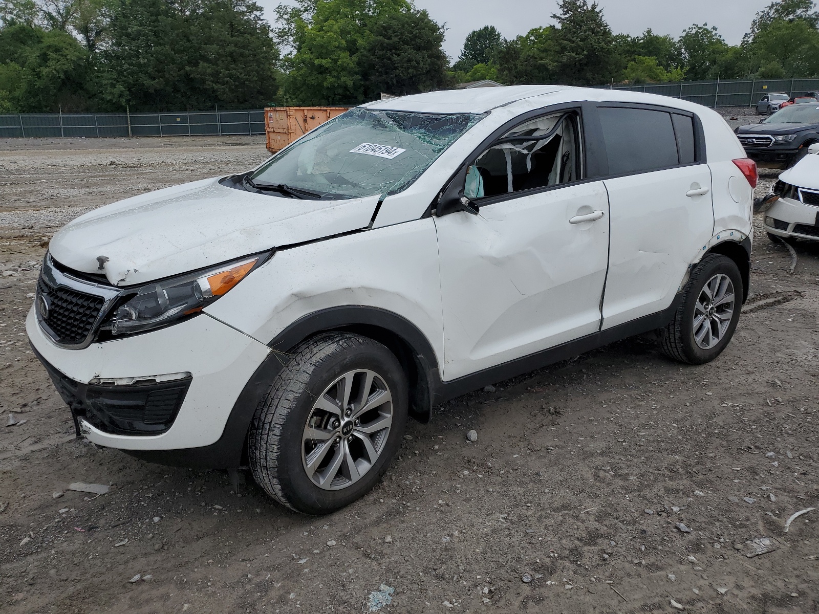 2014 Kia Sportage Base vin: KNDPB3AC9E7567809