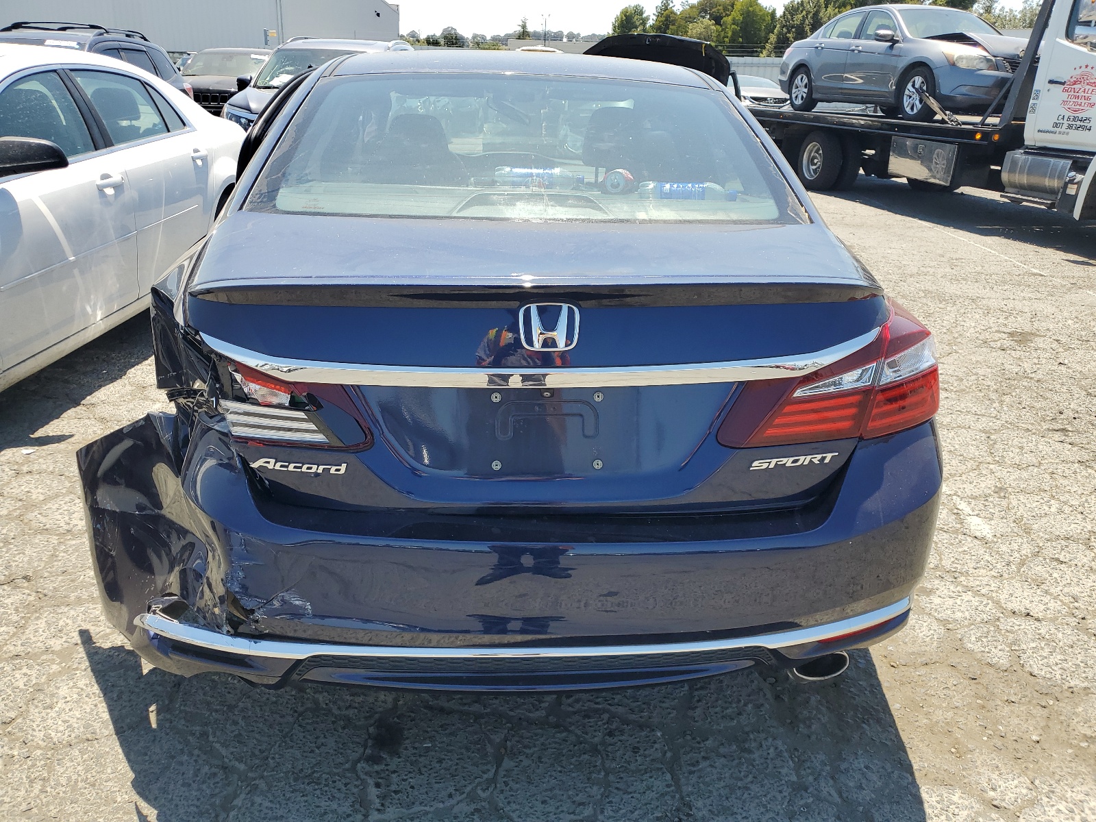 1HGCR2F5XGA123764 2016 Honda Accord Sport