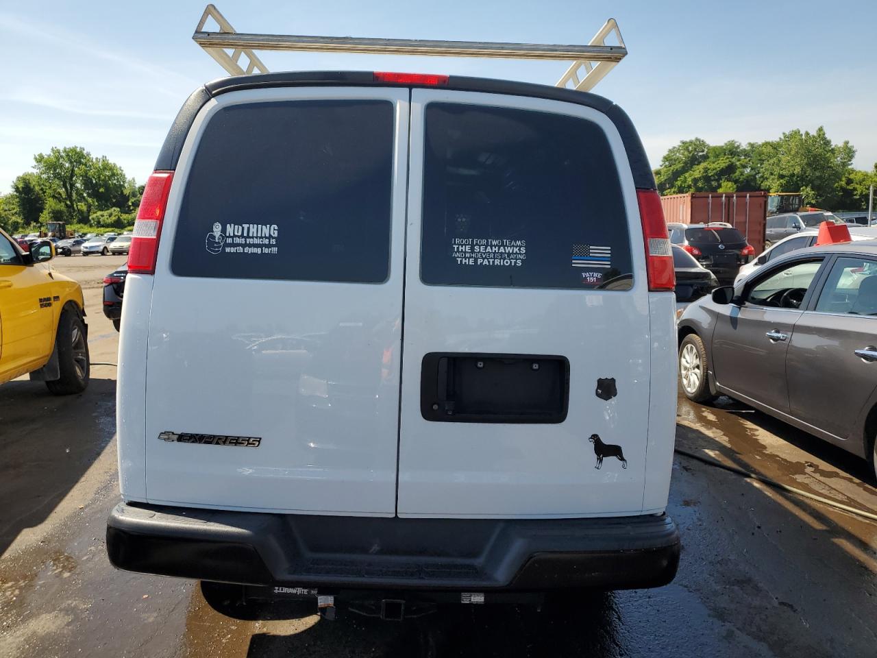 2017 Chevrolet Express G2500 VIN: 1GCWGAFG6H1221141 Lot: 58487934