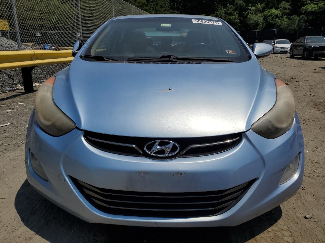 2012 Hyundai Elantra Gls VIN: KMHDH4AE6CU491212 Lot: 58930374