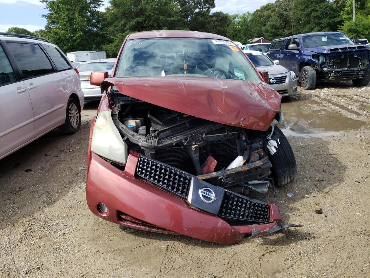 2004 Nissan Quest S VIN: 5N1BV28U54N337345 Lot: 58270304