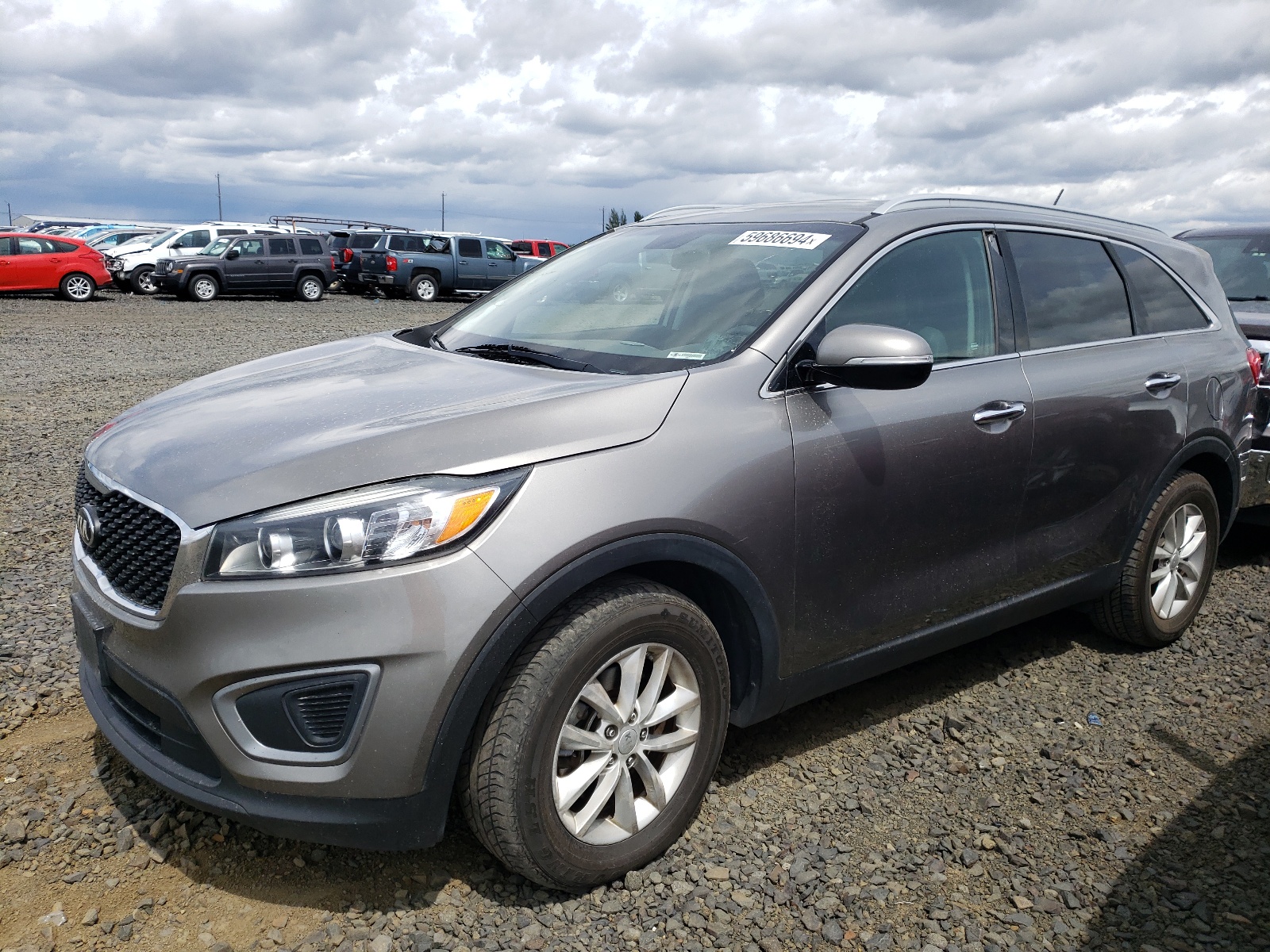 2016 Kia Sorento Lx vin: 5XYPG4A58GG096363