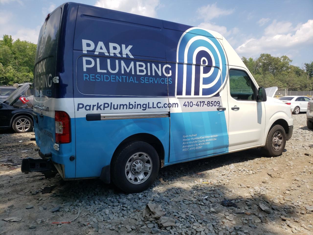 2020 Nissan Nv 2500 S VIN: 1N6BF0LYXLN804934 Lot: 66250154