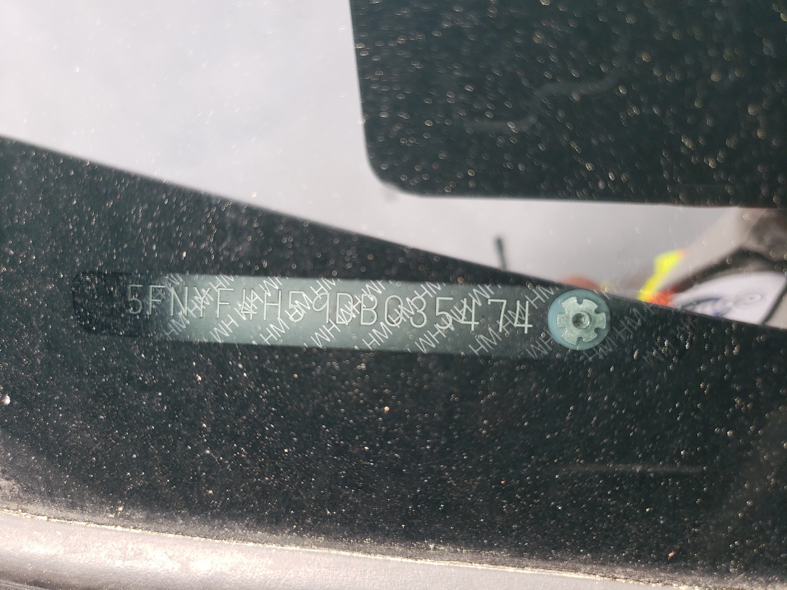 5FNYF4H59DB035474 2013 Honda Pilot Exl