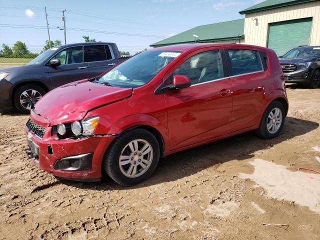  CHEVROLET SONIC 2015 Красный