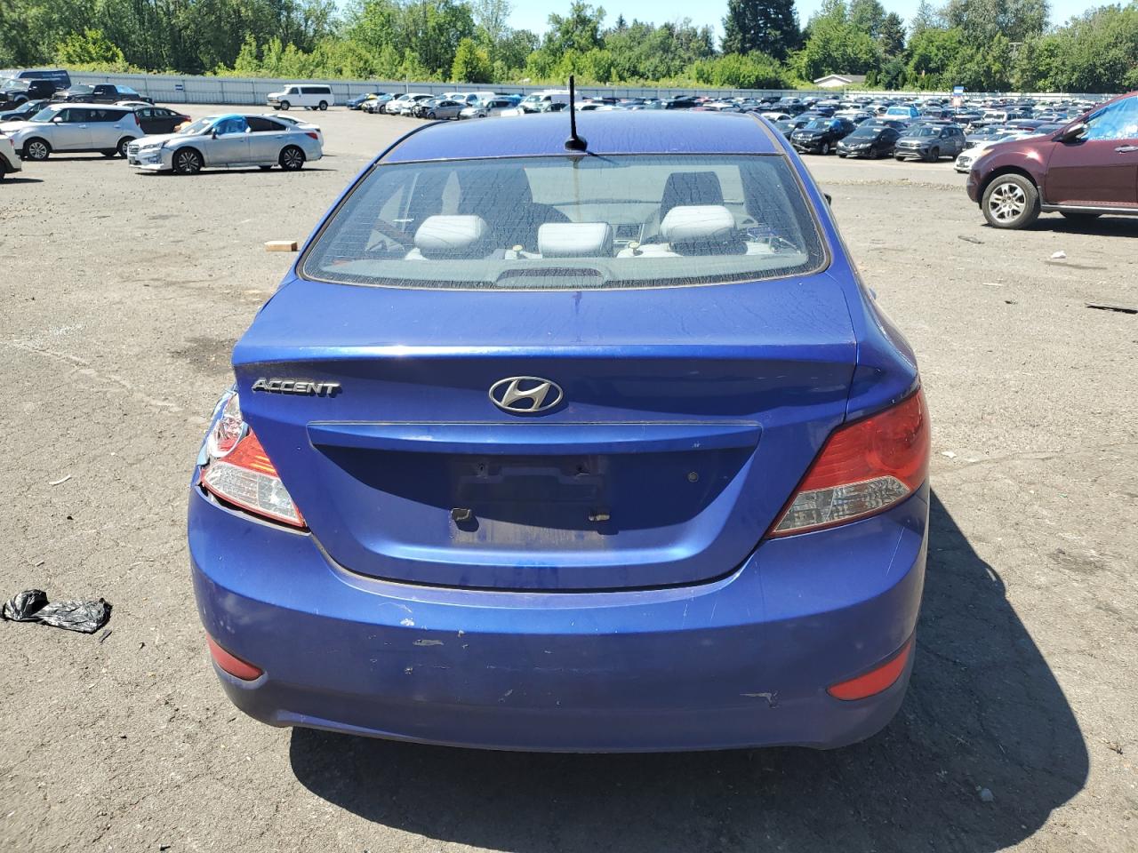 2012 Hyundai Accent Gls VIN: KMHCT4AE3CU216388 Lot: 60527854