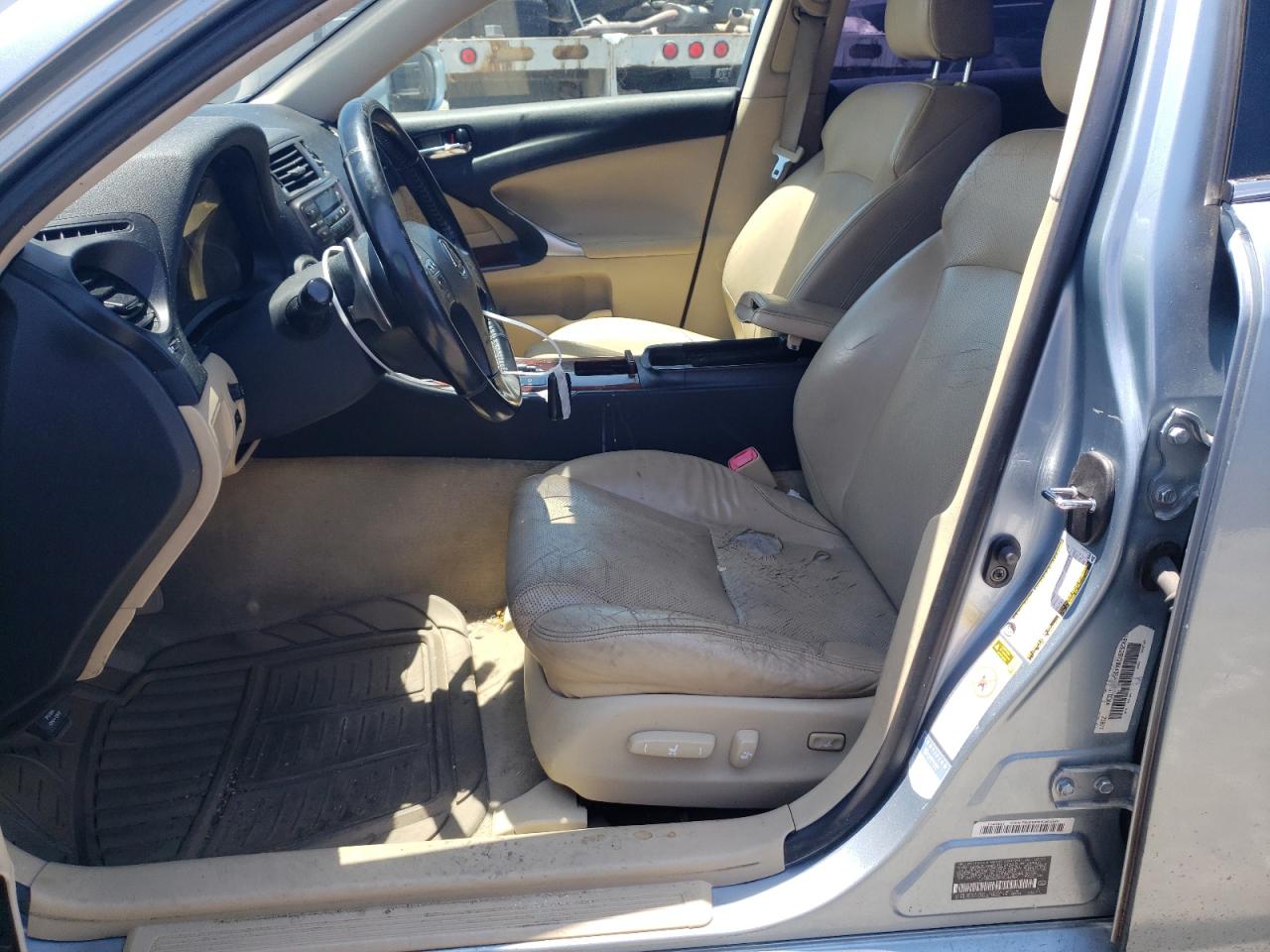 2007 Lexus Is 250 VIN: JTHBK262872044364 Lot: 59973914