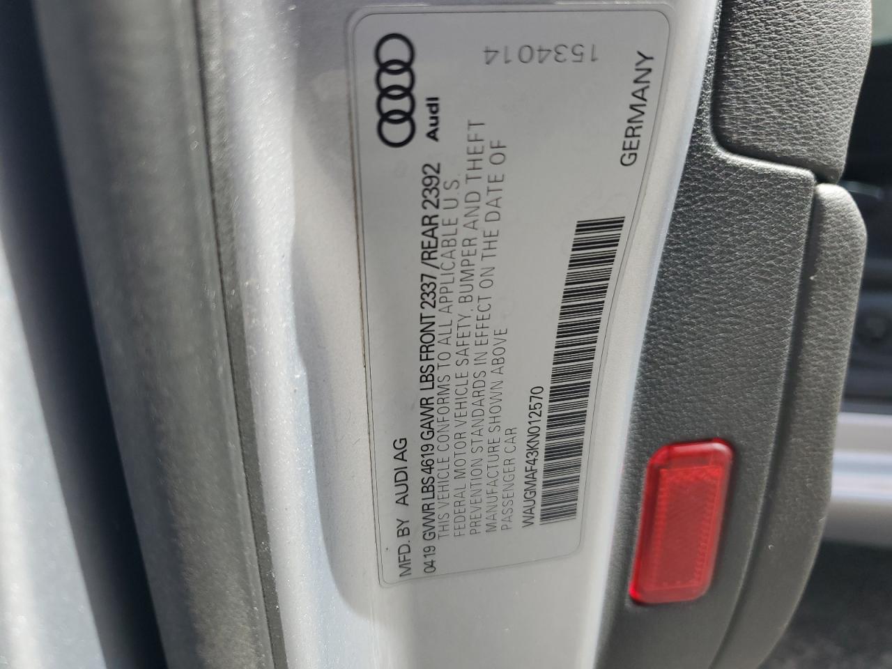 2019 Audi A4 - Image 12