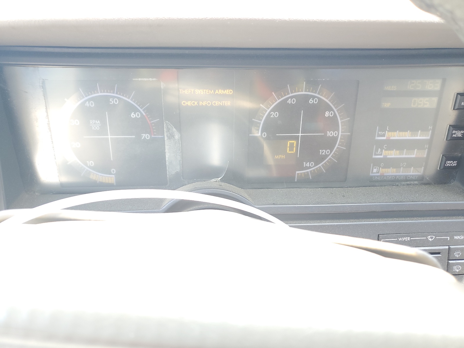 1G6VS3395PU125853 1993 Cadillac Allante