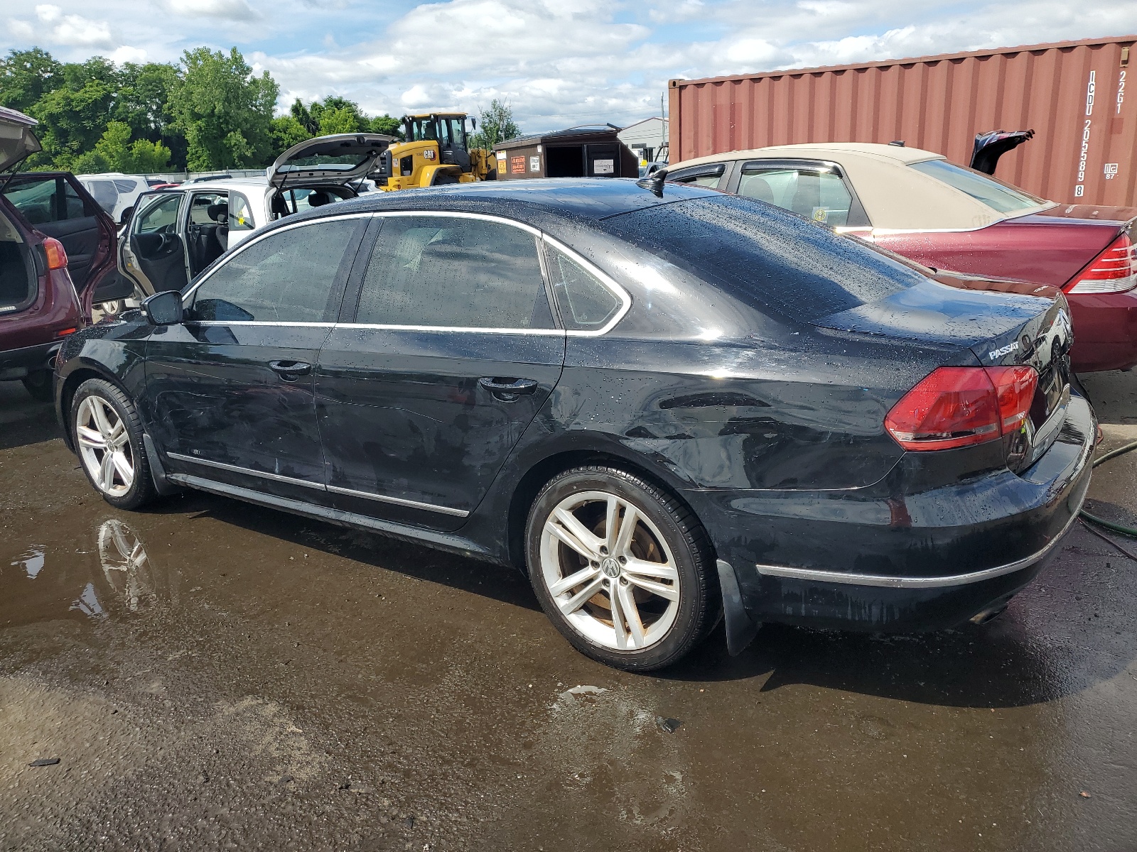 2015 Volkswagen Passat Se vin: 1VWBT7A38FC121090