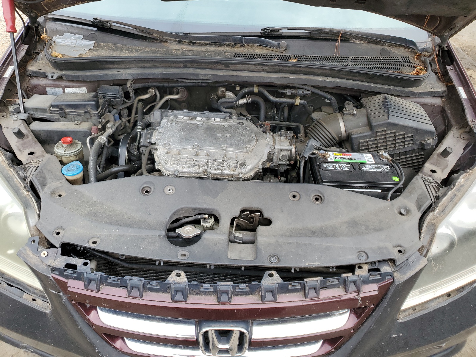 5FNRL38707B417759 2007 Honda Odyssey Exl