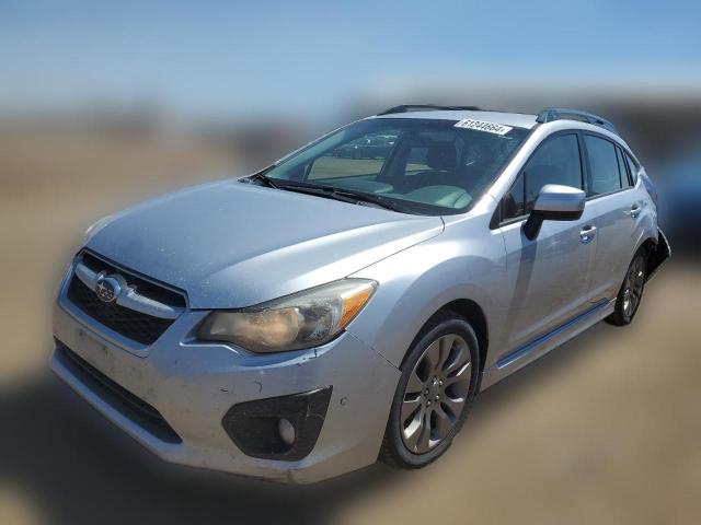  SUBARU IMPREZA 2014 Сріблястий