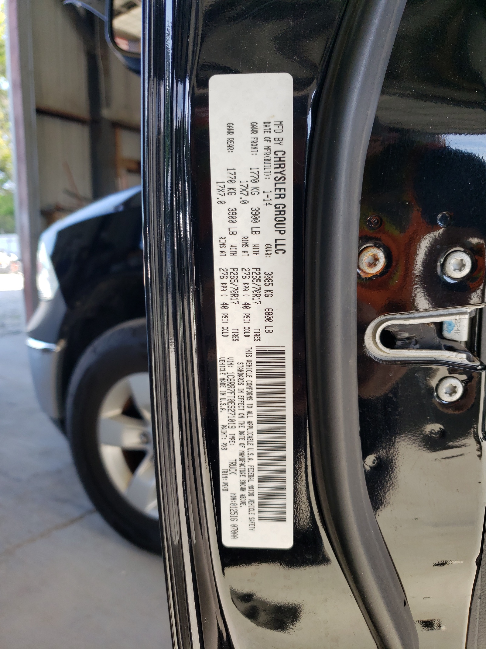 1C6RR7FT0ES271019 2014 Ram 1500 St