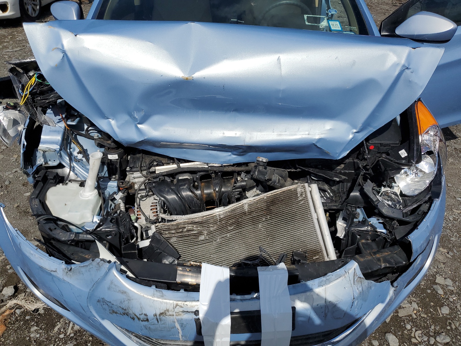 KMHDH4AEXDU802402 2013 Hyundai Elantra Gls