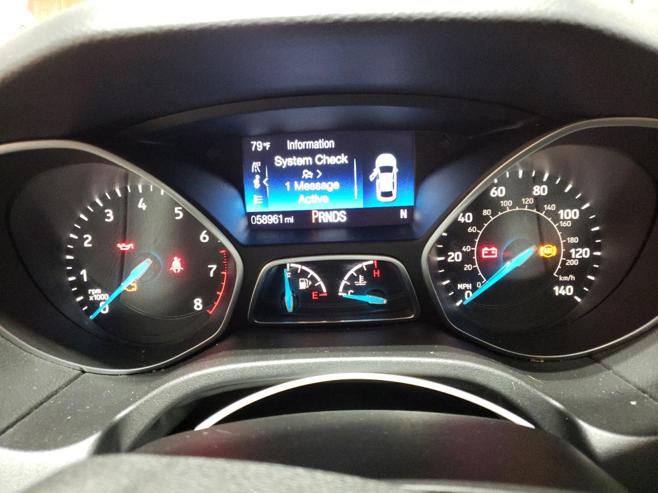 2018 Ford Focus Se VIN: 1FADP3FE5JL275452 Lot: 59350744