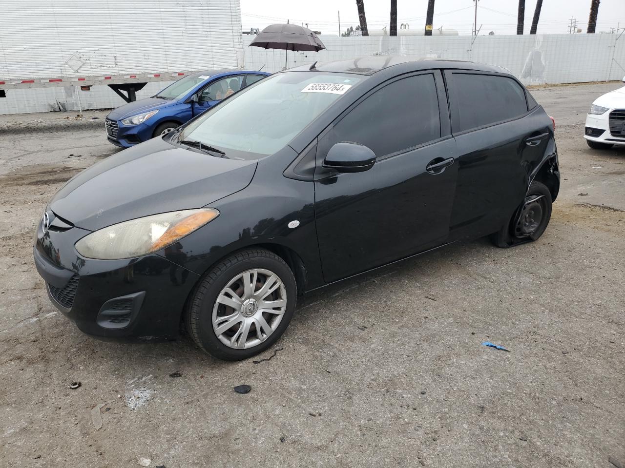 2014 Mazda Mazda2 Sport na sprzedaż w Van Nuys, CA - Rear End
