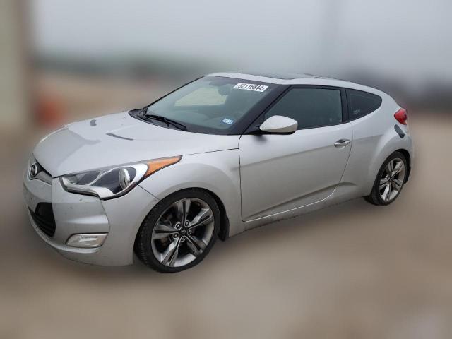  HYUNDAI VELOSTER 2013 Сріблястий