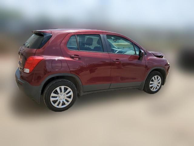  CHEVROLET TRAX 2016 Бордовый