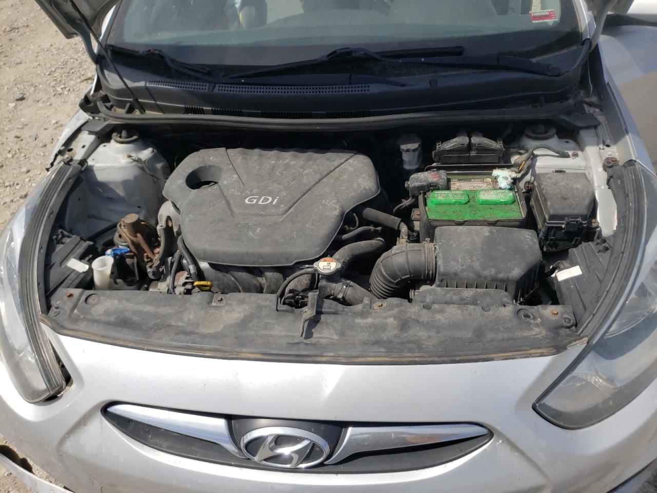 2013 Hyundai Accent Gls VIN: KMHCT4AE2DU386596 Lot: 57258764