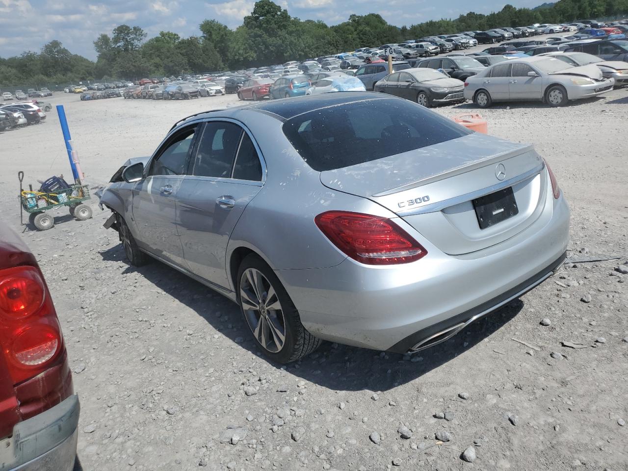 VIN WDDWF4KB4JR348188 2018 MERCEDES-BENZ C-CLASS no.2