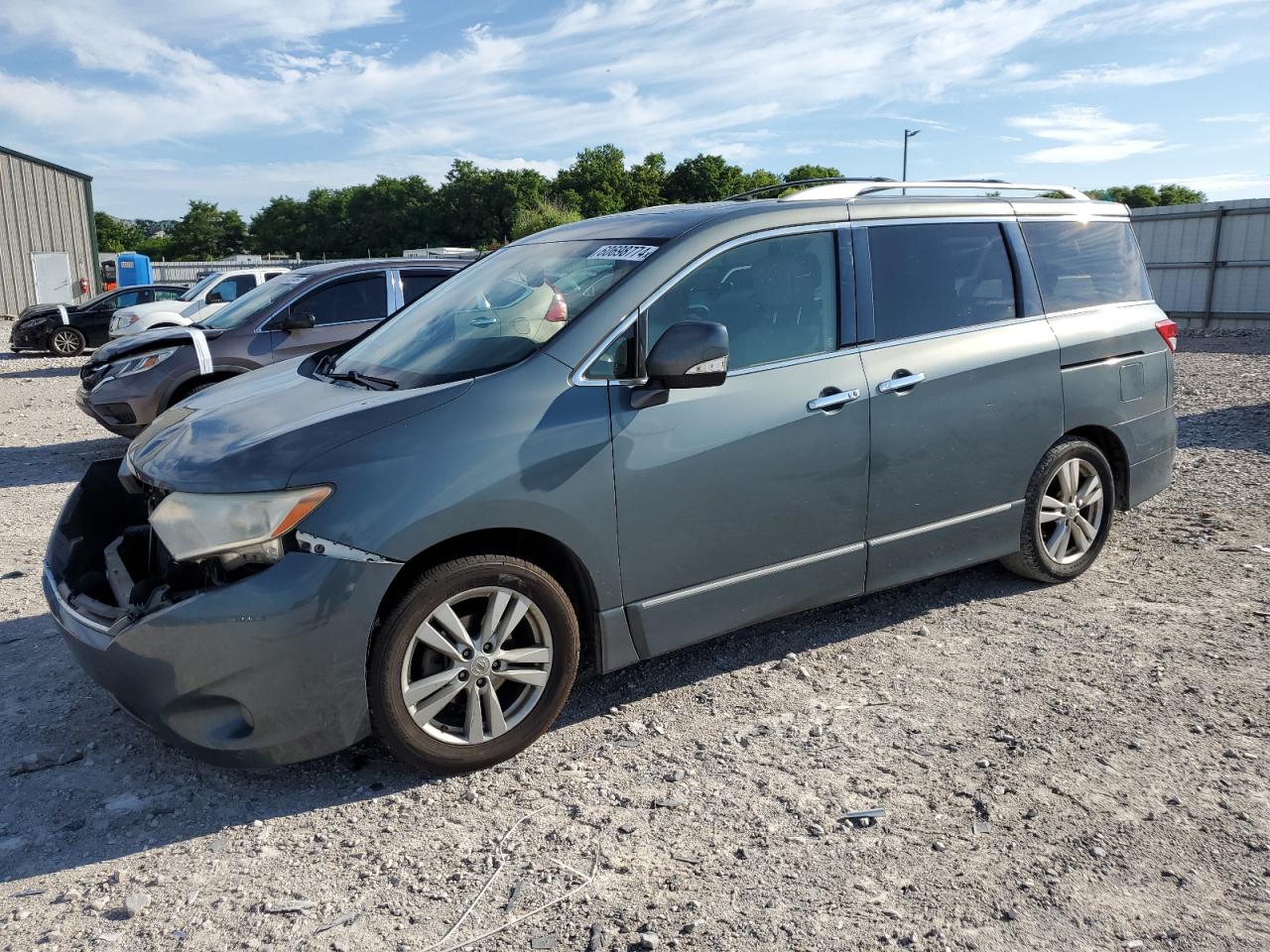 2013 Nissan Quest S VIN: JN8AE2KP8D9069875 Lot: 60698774