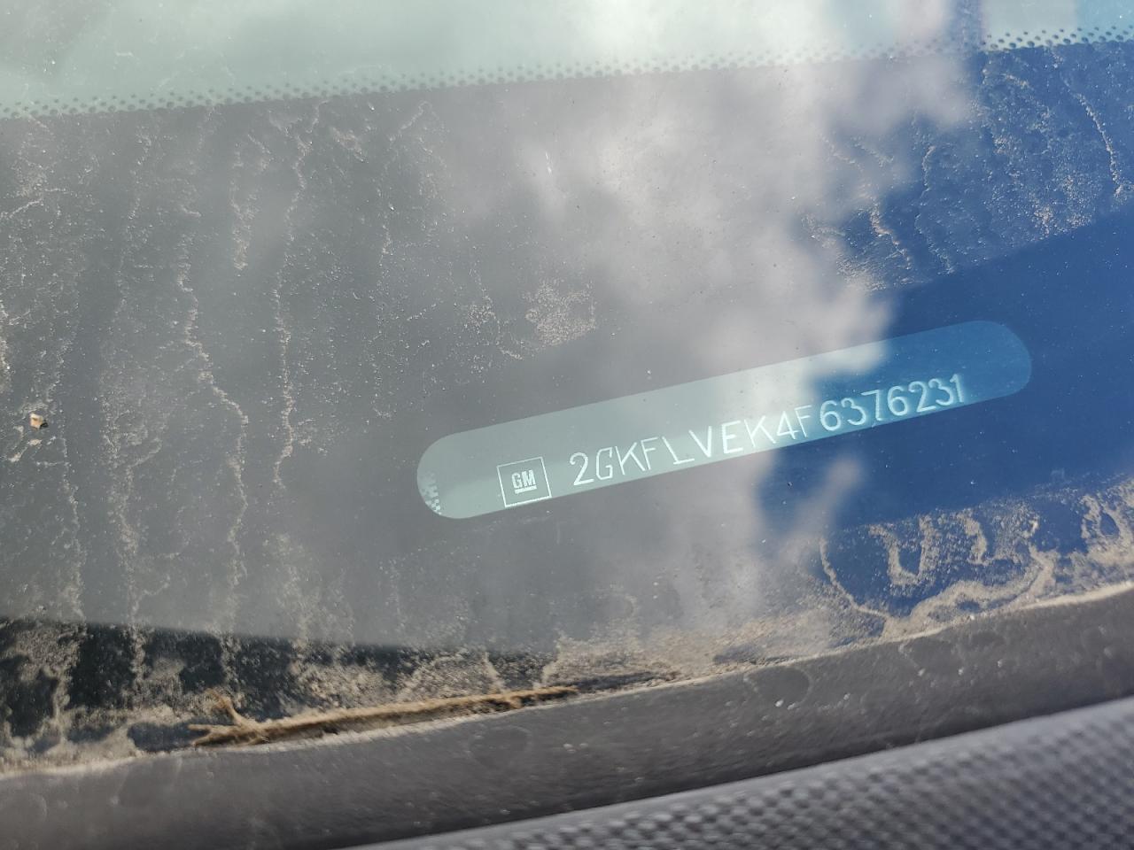 2015 GMC Terrain Sle VIN: 2GKFLVEK4F6376231 Lot: 60969624