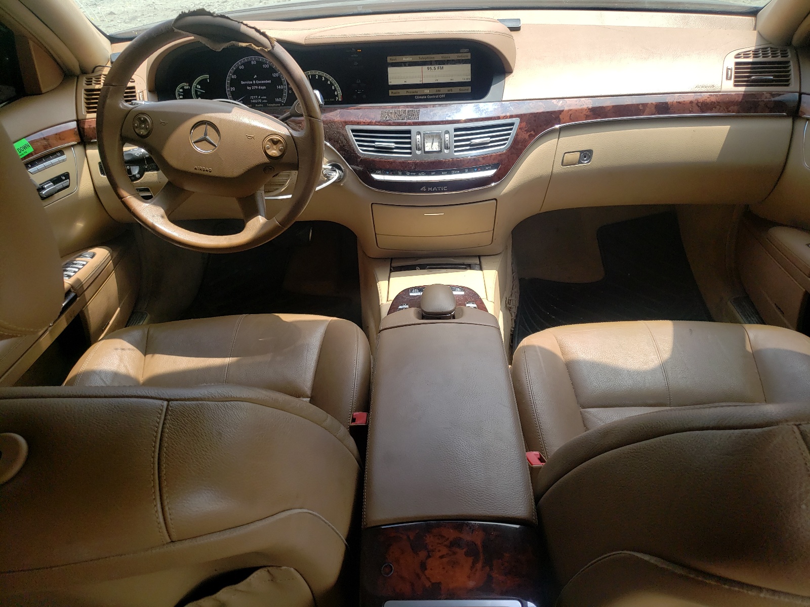 WDDNG86X28A190156 2008 Mercedes-Benz S 550 4Matic