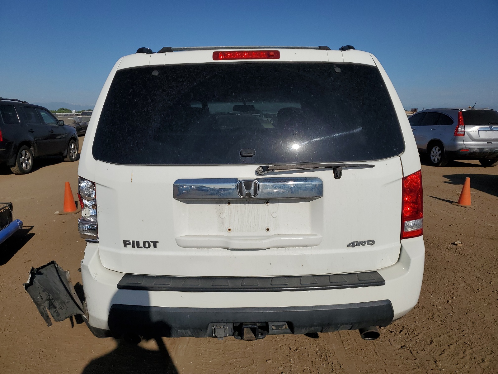 5FNYF4H57AB004087 2010 Honda Pilot Exl