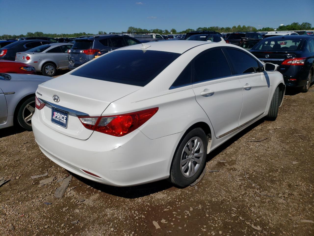 2012 Hyundai Sonata Gls VIN: 5NPEB4AC6CH452090 Lot: 57477294