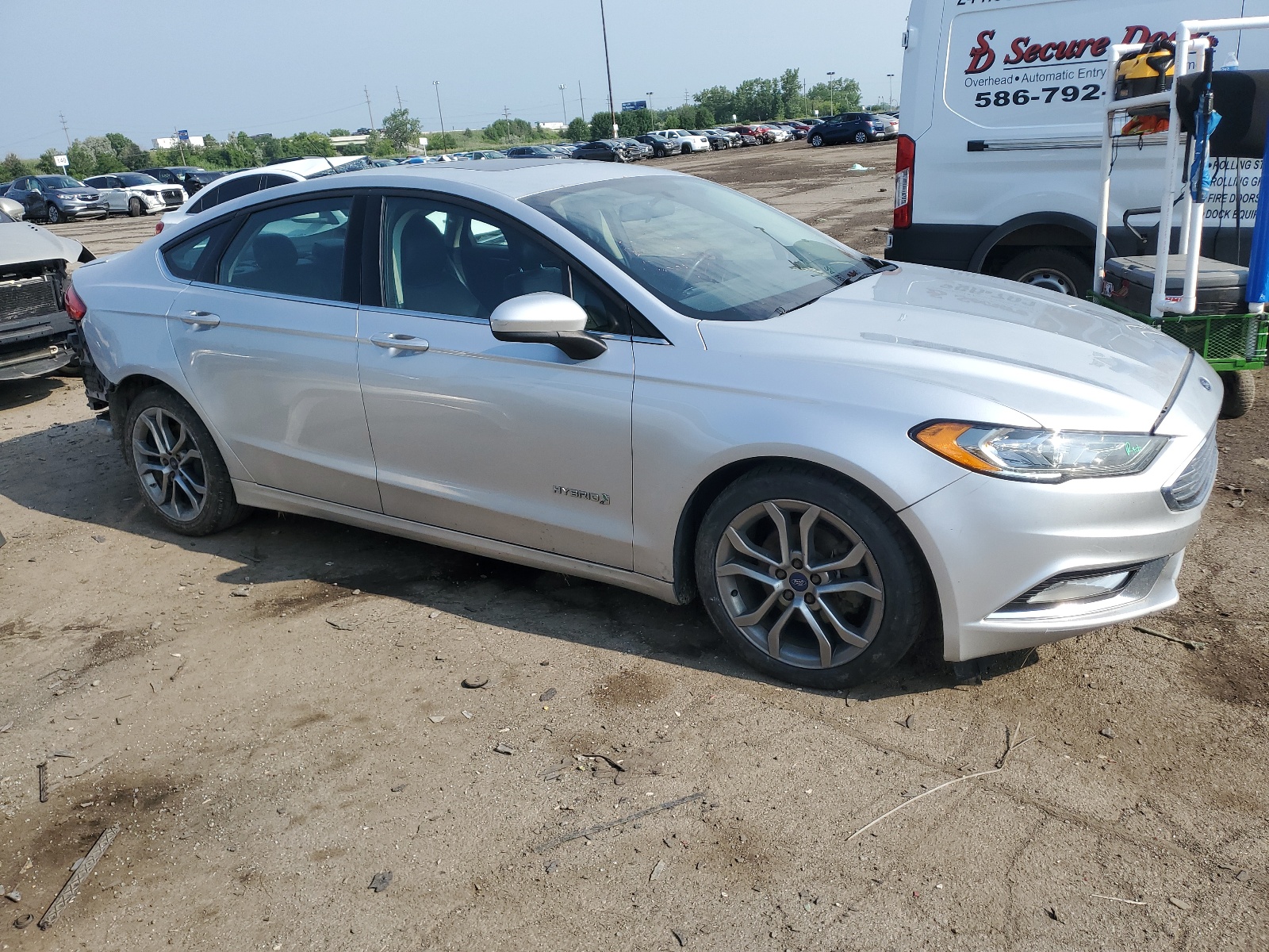 3FA6P0LU8HR325338 2017 Ford Fusion Se Hybrid