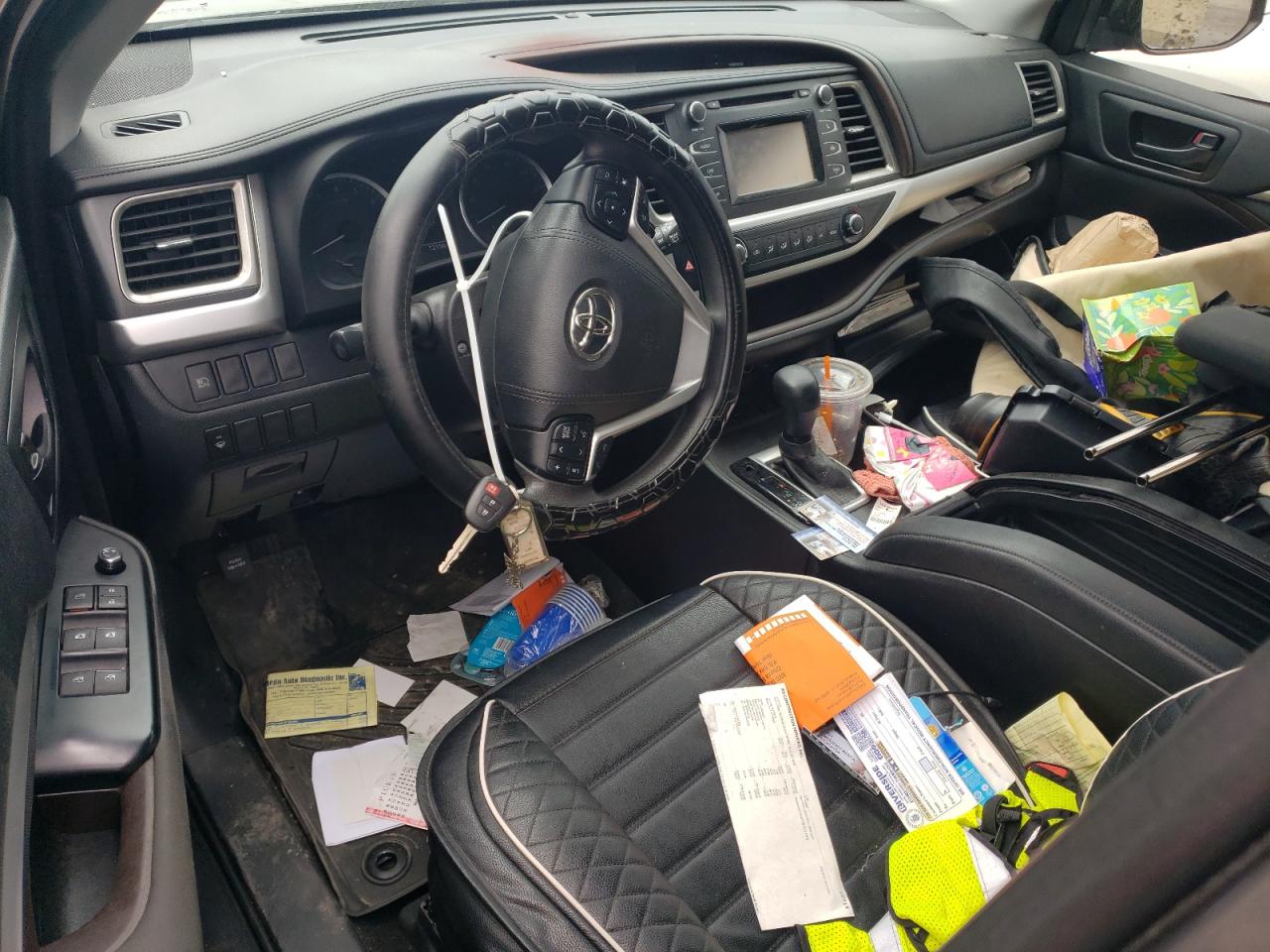 2019 Toyota Highlander Le VIN: 5TDZZRFH6KS303024 Lot: 58551144