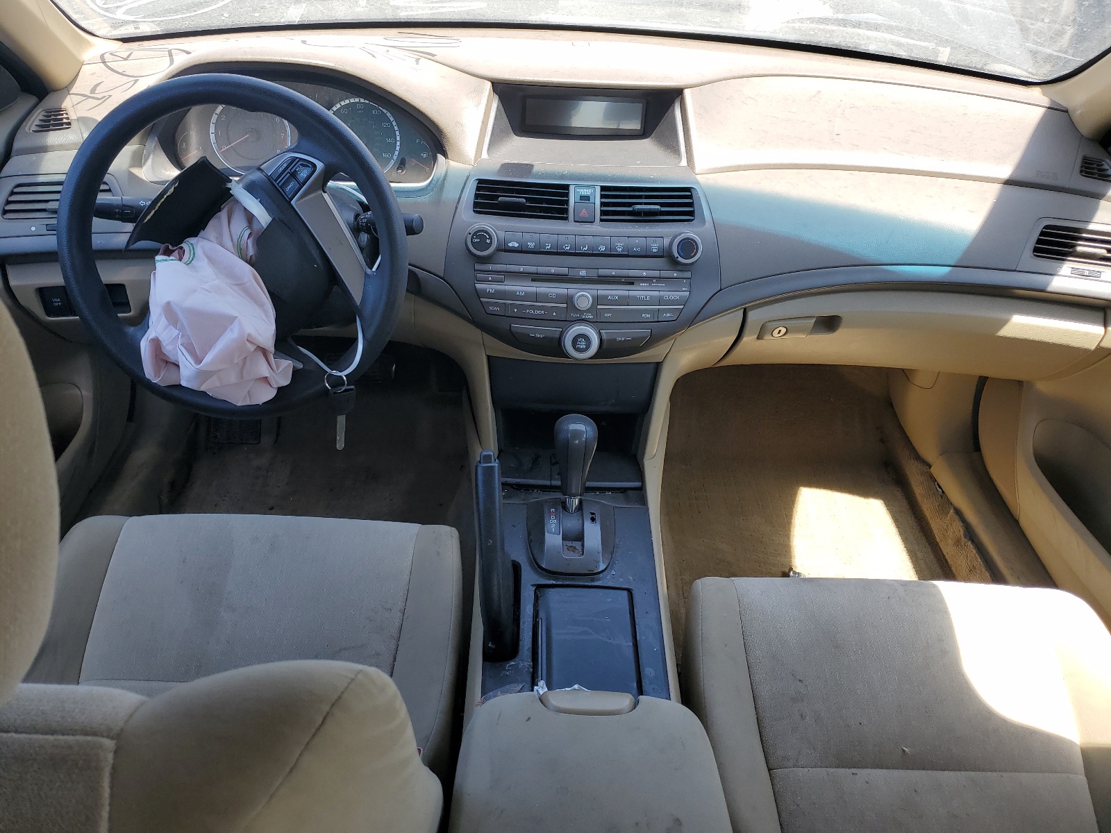 1HGCP2F31AA054457 2010 Honda Accord Lx
