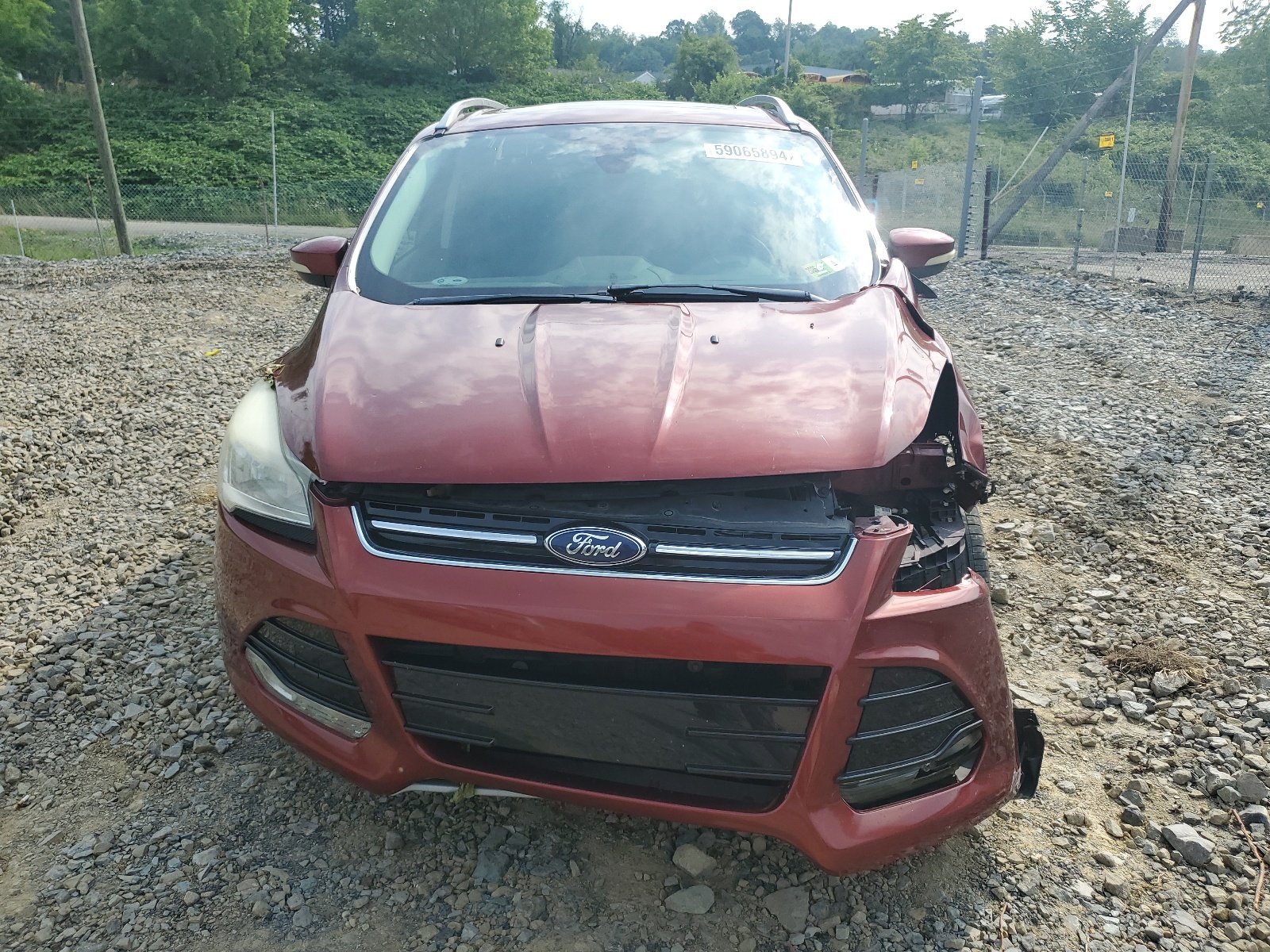 2014 Ford Escape Titanium vin: 1FMCU9JX6EUB42348